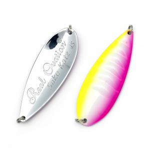 Блесна Fujiwara Sake Katz Real Ovation 45гр Yellow-White-Pink