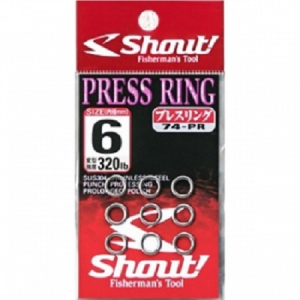 Кольца Shout Press Ring 74-PR №7