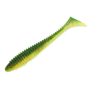 Силиконовая приманка Keitech Swing Impact 4" #EA05T Hot Fire Tiger