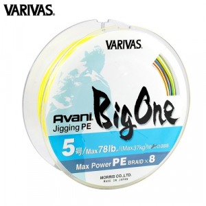 Плетеный шнур Varivas Avani Big One #5