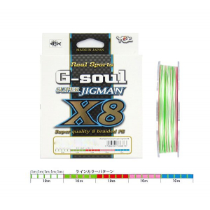 Плетеный шнур YGK G-Soul Super Jigman X8 #3