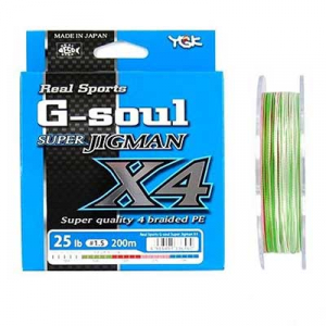 Плетёный шнур YGK G-Soul Super Jigman X4 #3 (300м)