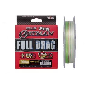 Шнур плетеный YGK Galis Ultra Castman Full Drag WX8 GP-D #2.5