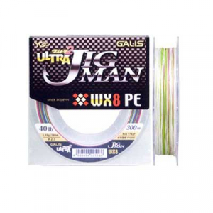 Шнур плетёный YGK Ultra Jig Man WX8 # 8