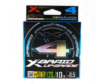 Шнур плетеный YGK X-Braid Upgrade X4 3 color 120м #0.5