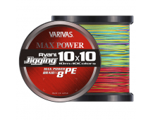 Плетеный шнур Varivas Avani Jigging 10x10 Max Power PEx8 #10 1200m